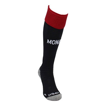 Calcetines AS Monaco 2ª 2021/22 Negro